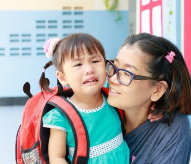 Tâm lý của con trẻ khi đi học Mầm non ngày đầu tiên