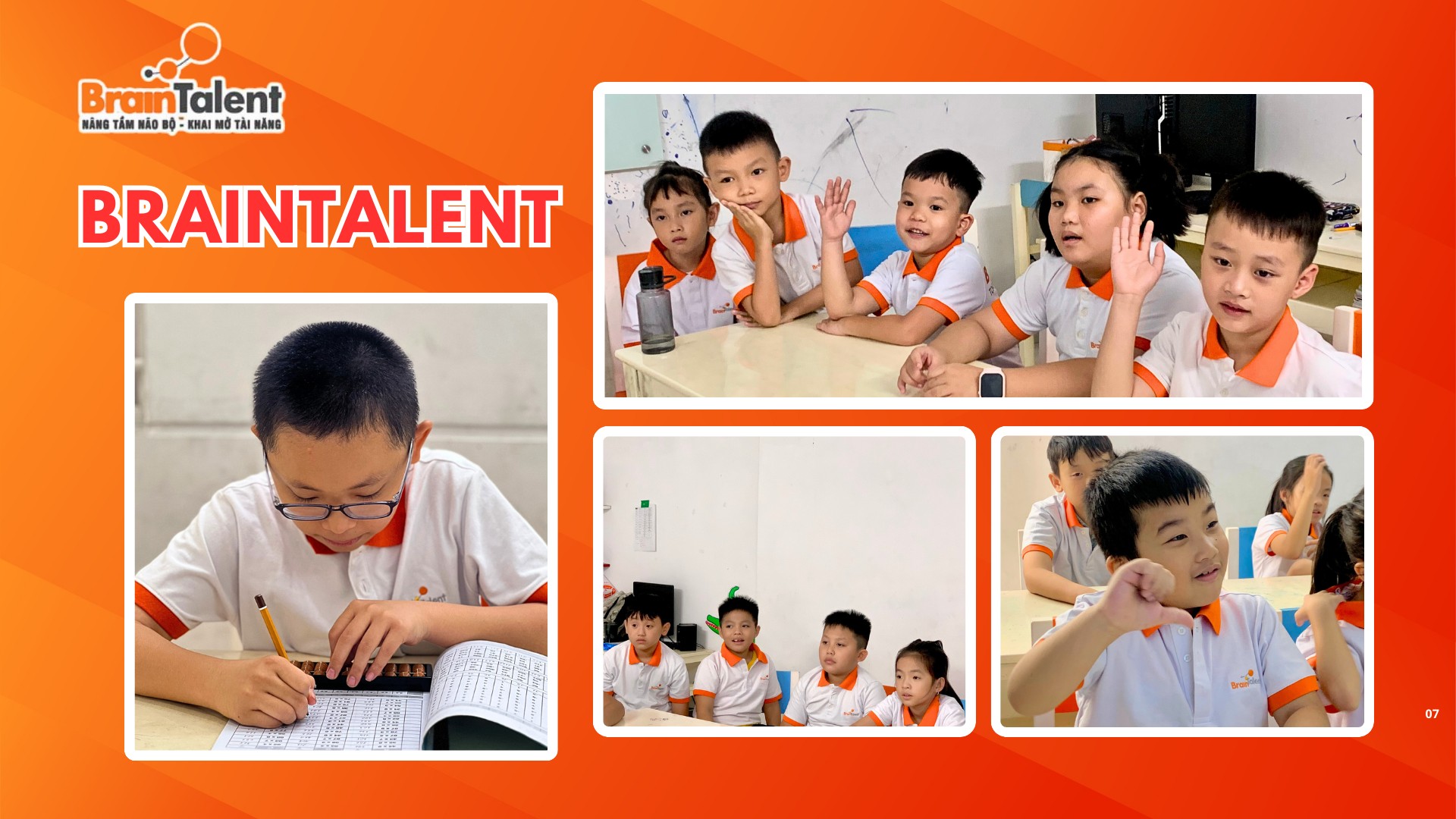 Chọn BrainTalent để con trẻ có cơ hội tiếp xúc với Toán học hiệu quả ngay hôm nay