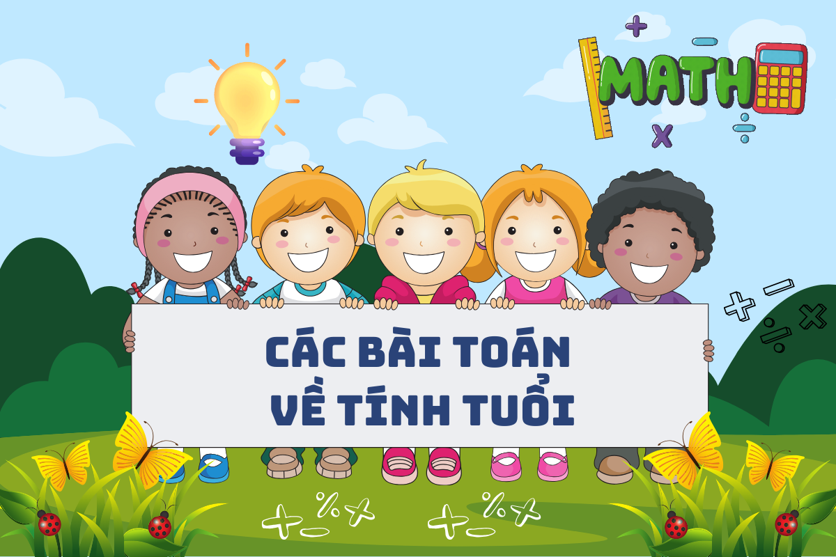 các bài toán về tính tuổi ở tiểu học