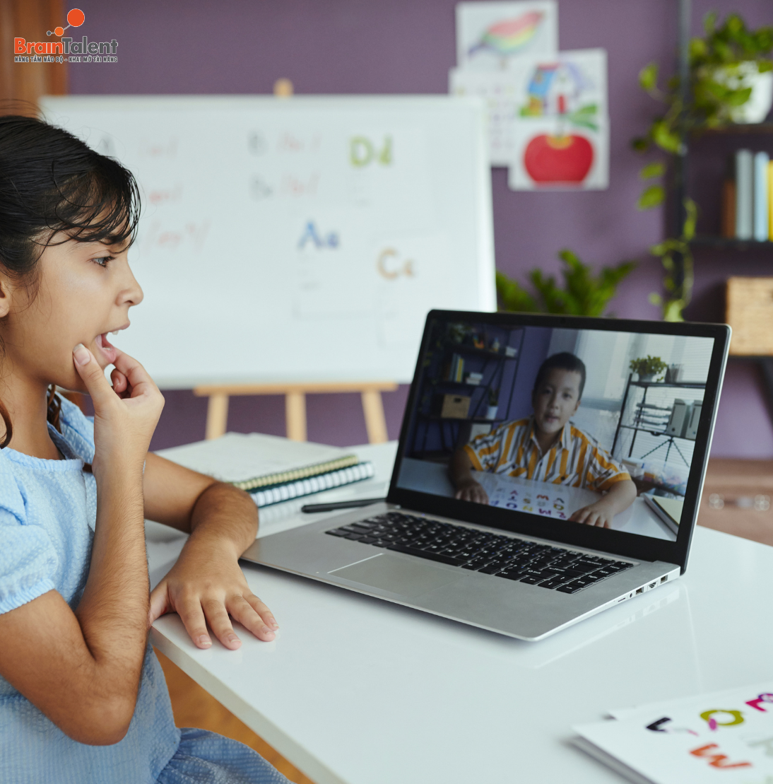 Những lợi ích khi cho bé học tiếng anh online