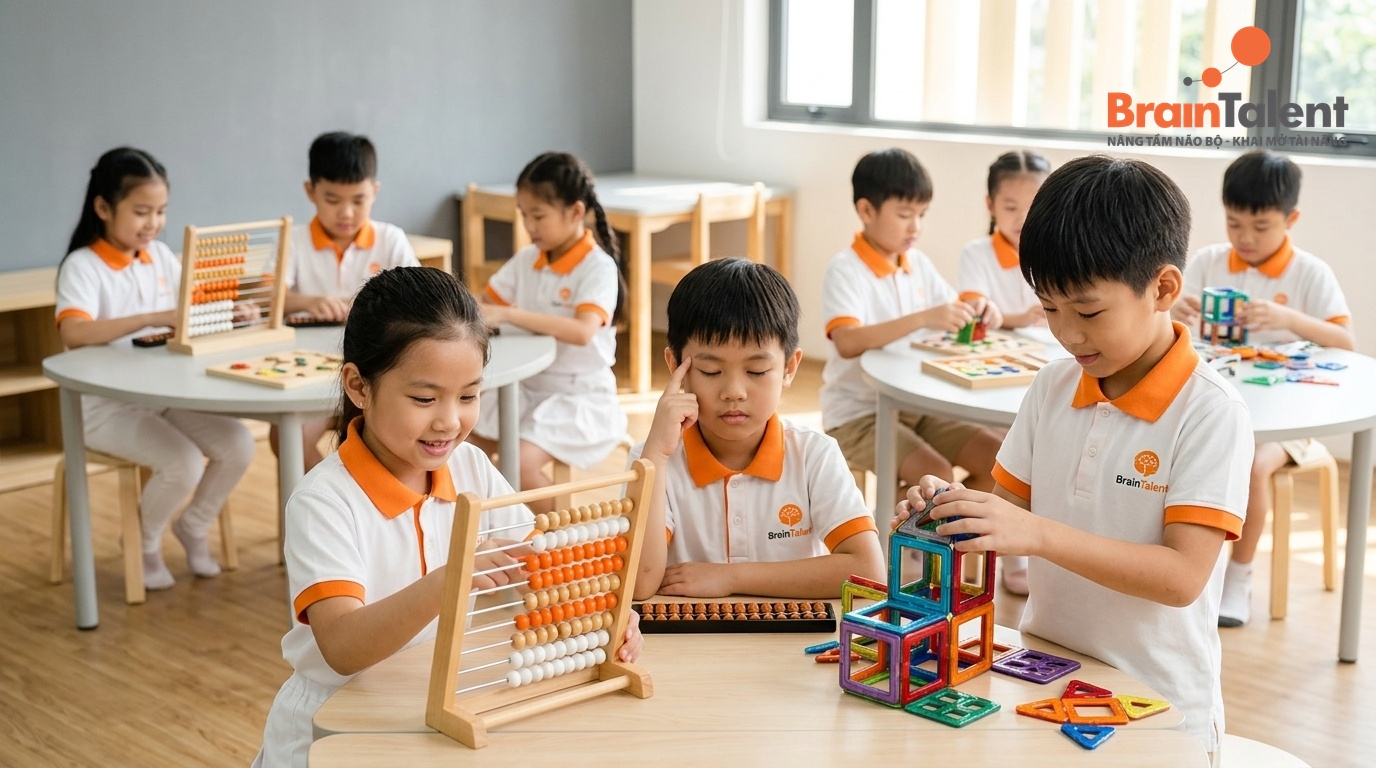 Sức mạnh của toán trí tuệ trong việc rèn luyện não bộ
