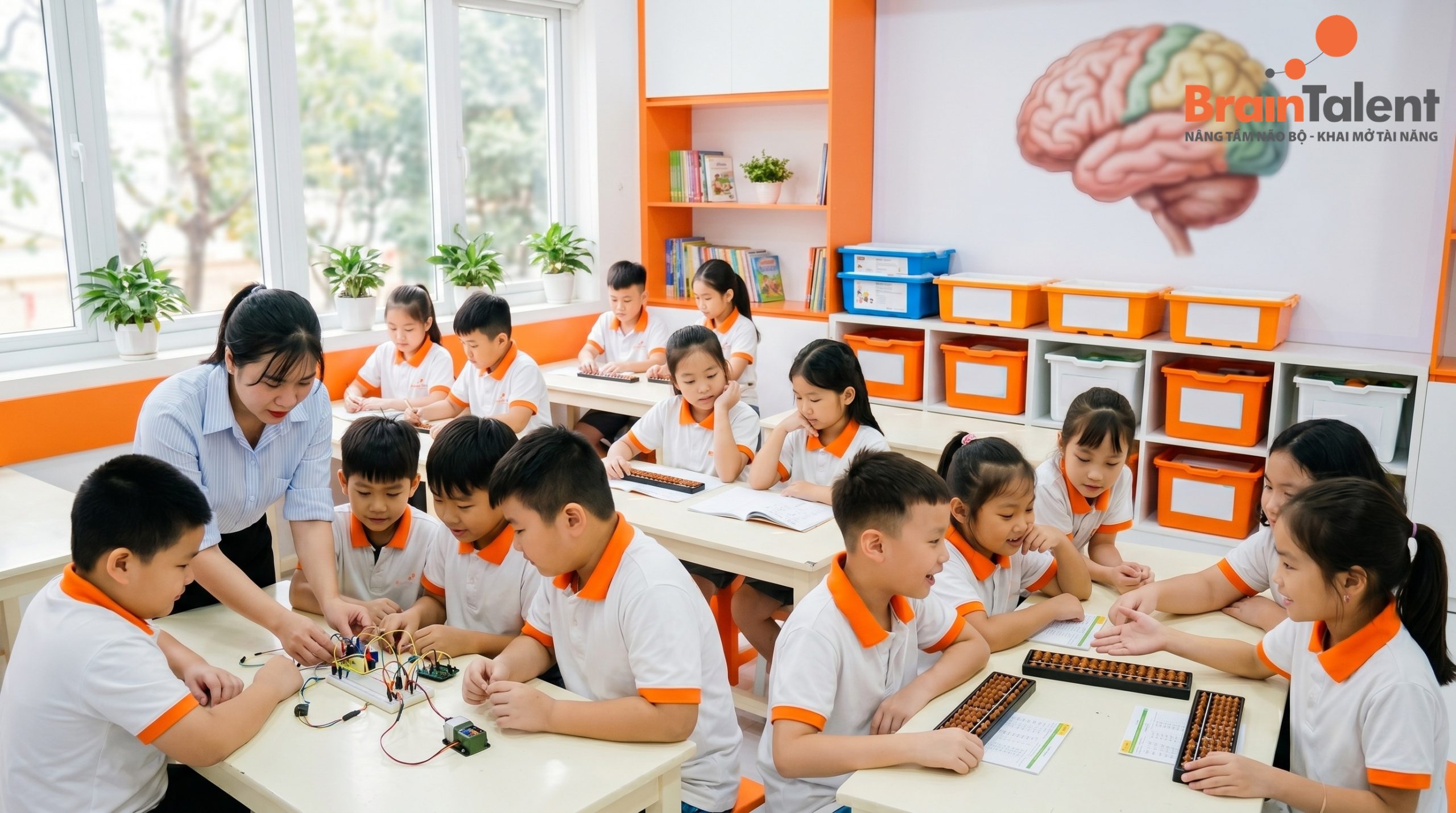 lớp học hè cho bé 8 tuổi