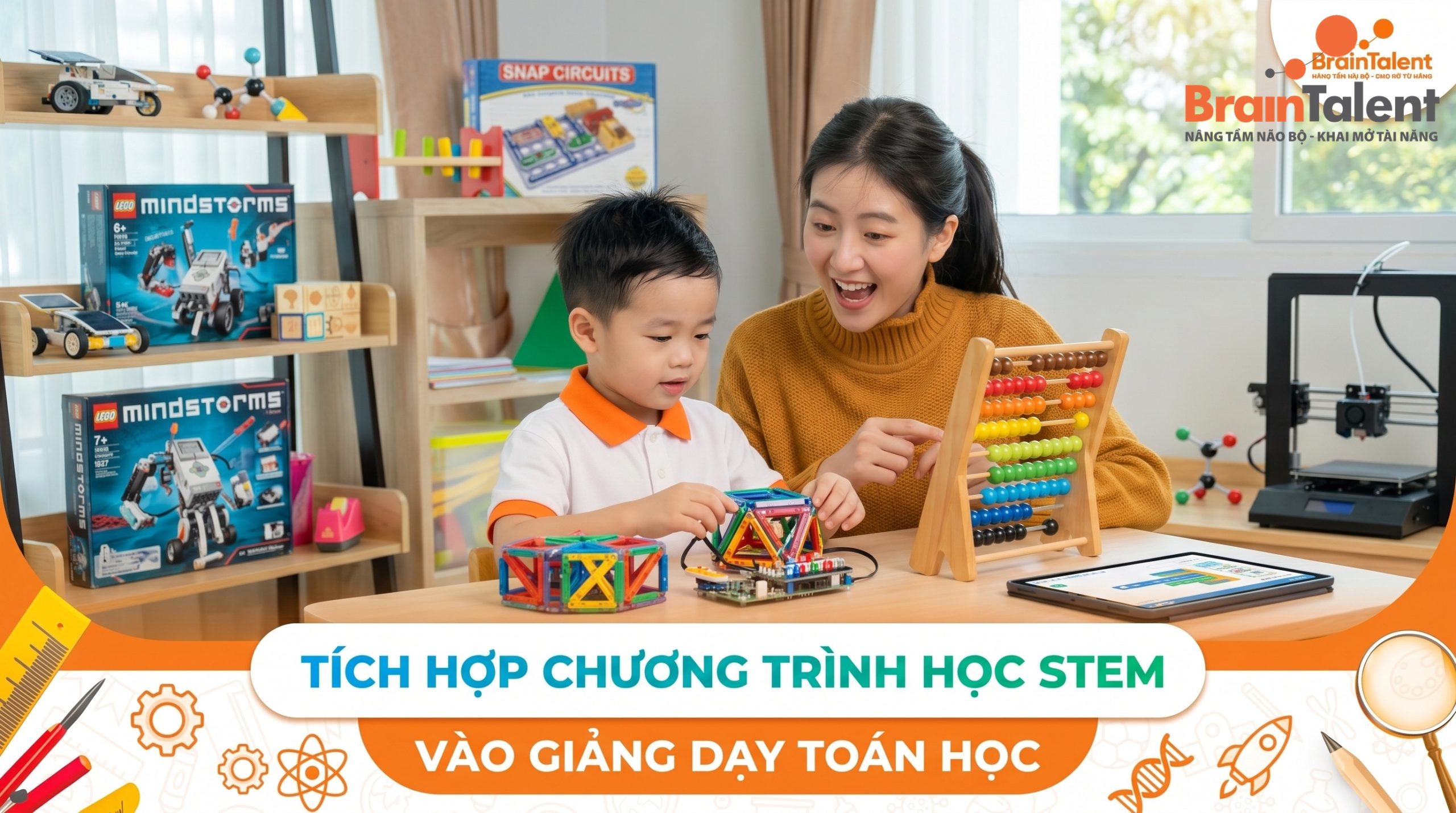 Tích Hợp Chương Trình Học STEM Vào Giảng Dạy Toán Học