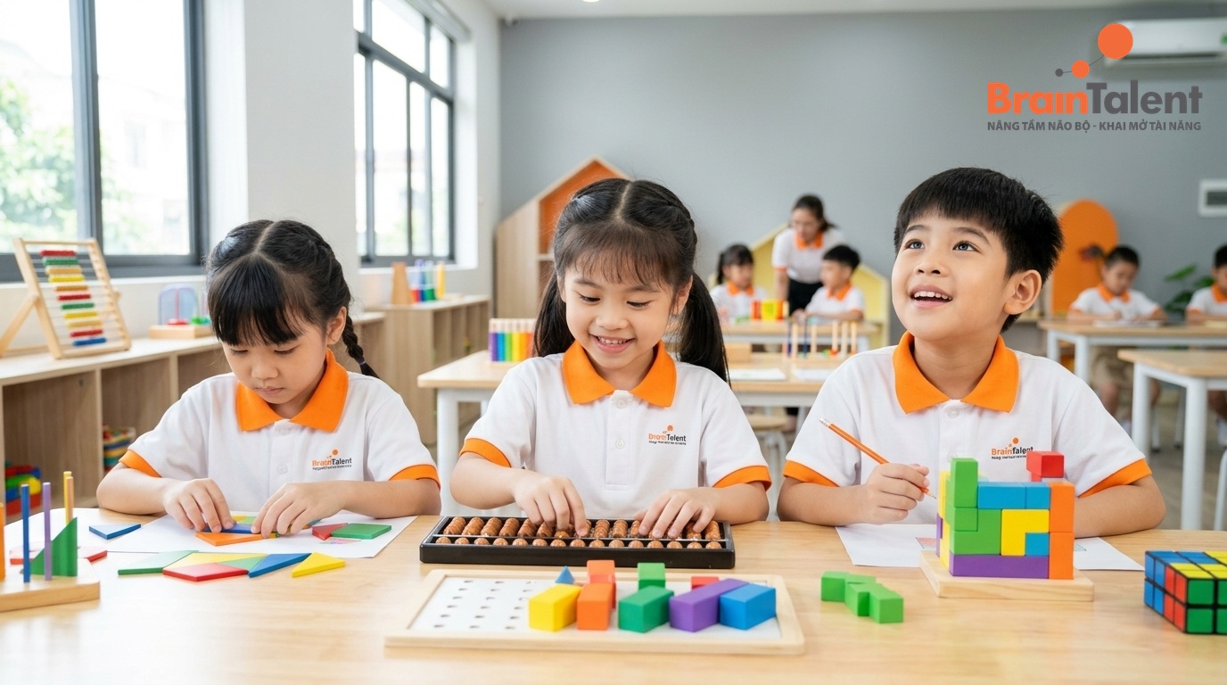 Tiêu chuẩn đánh giá trung tâm toán tư duy uy tín