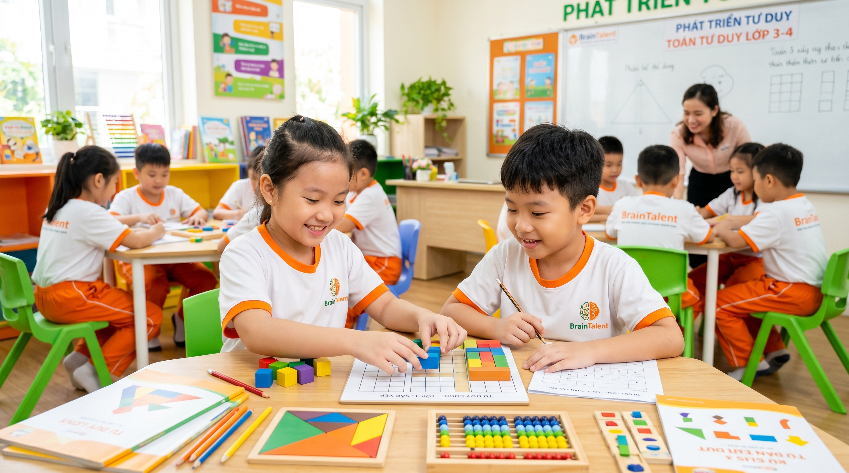 Các bài toán tư duy logic dành cho học sinh lớp 3 và lớp 4