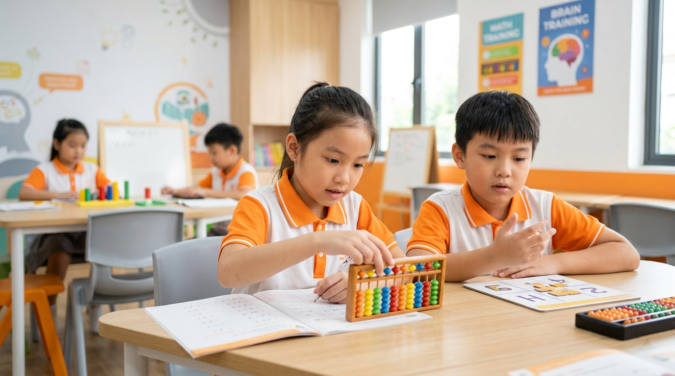 Cách chọn chương trình toán Soroban hoặc UCMAS phù hợp cho trẻ