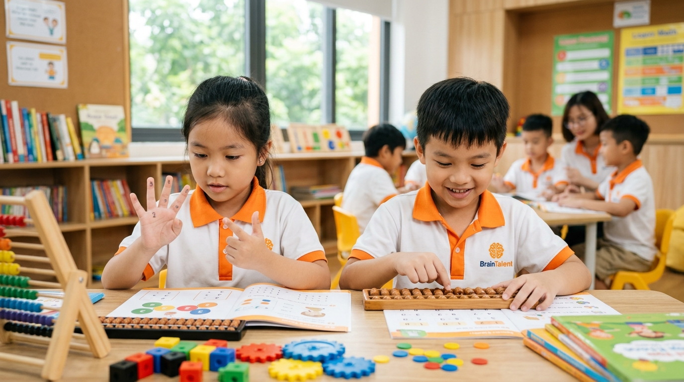 trung tâm dạy toán finger math