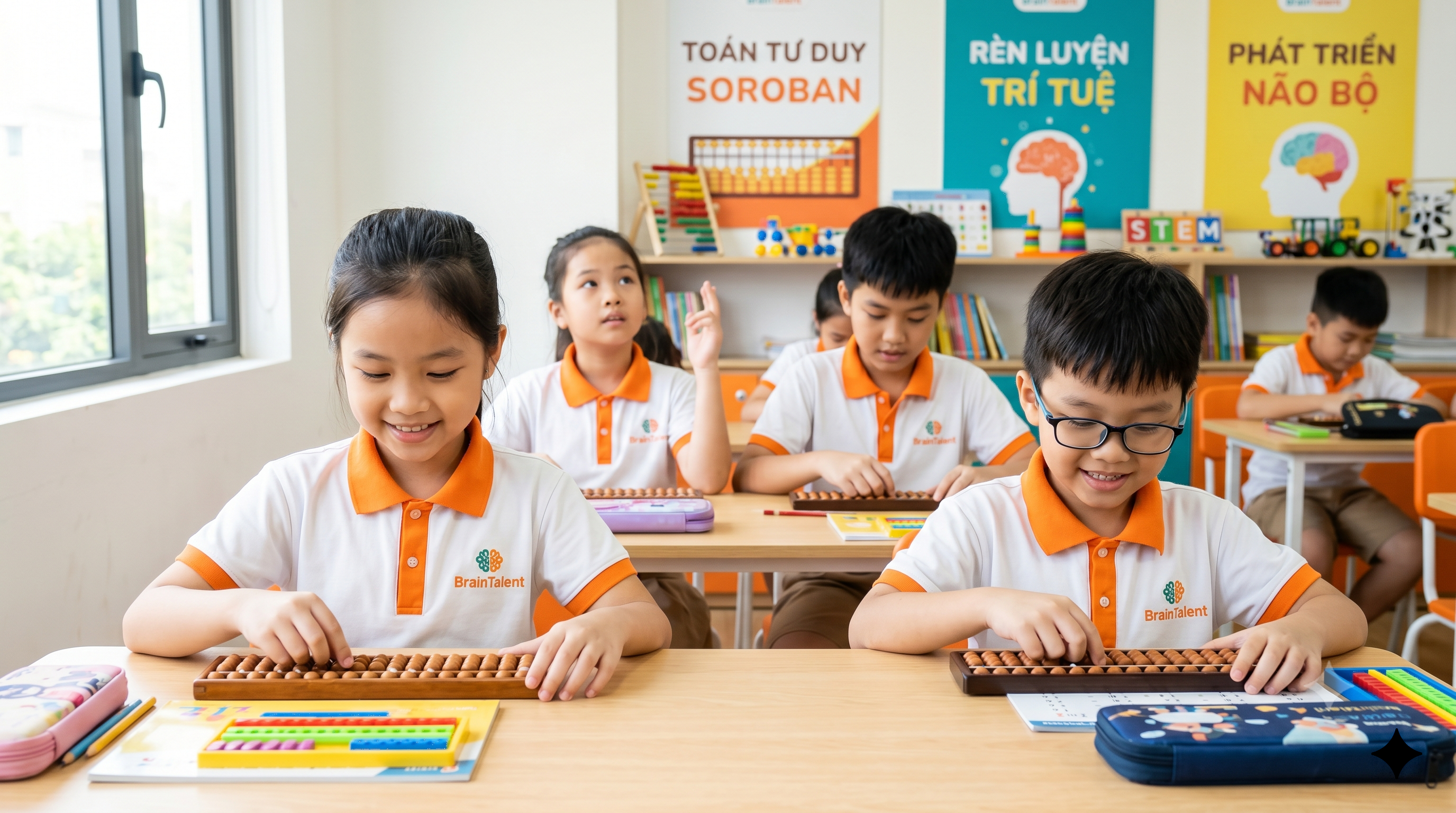 Lợi ích của chương trình toán Soroban đối với trẻ 4–12 tuổi