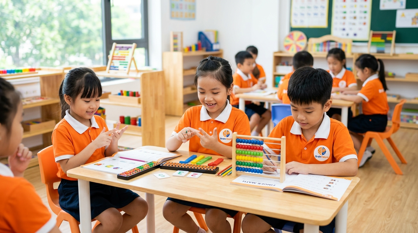 Tiêu chí lựa chọn trung tâm dạy toán Finger Math uy tín