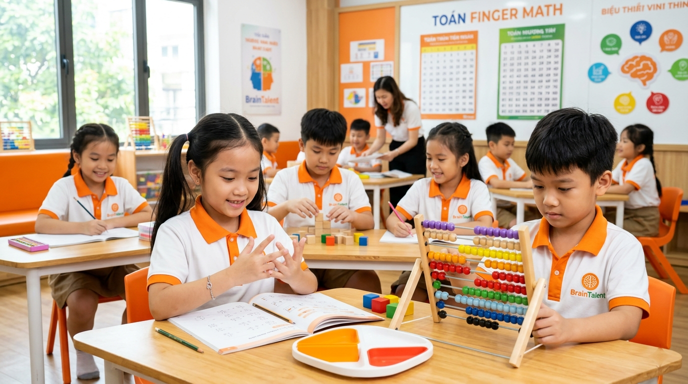 Vì sao nhiều phụ huynh lựa chọn trung tâm dạy toán Finger Math?