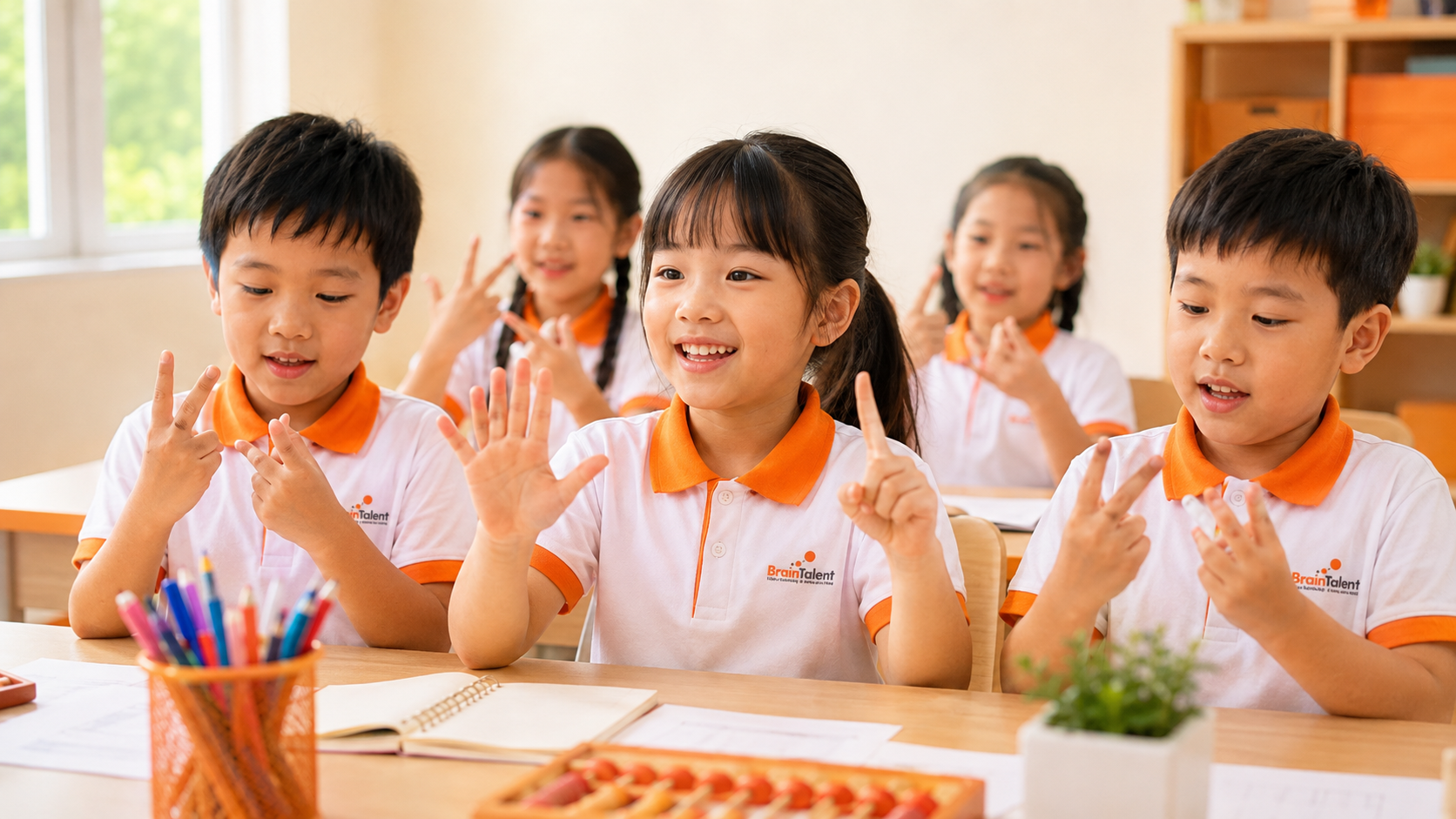 Bài tập tính nhẩm bằng ngón tay theo độ tuổi 4–12