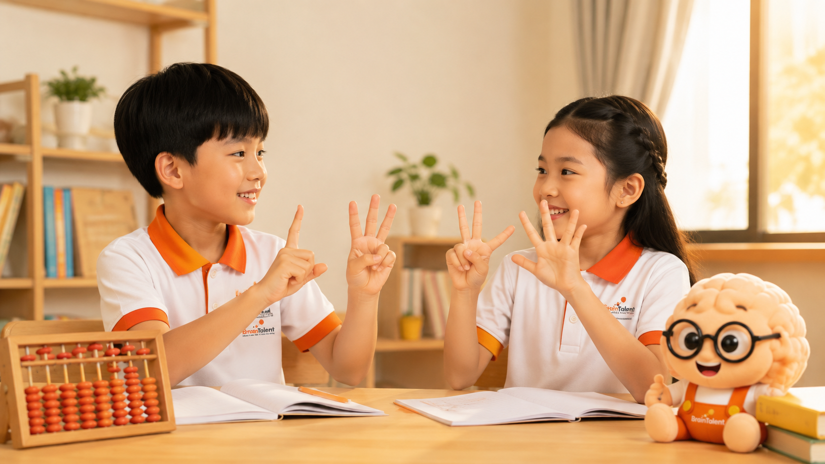 Cách tính nhẩm bằng ngón tay với toán FingerMath cho bé
