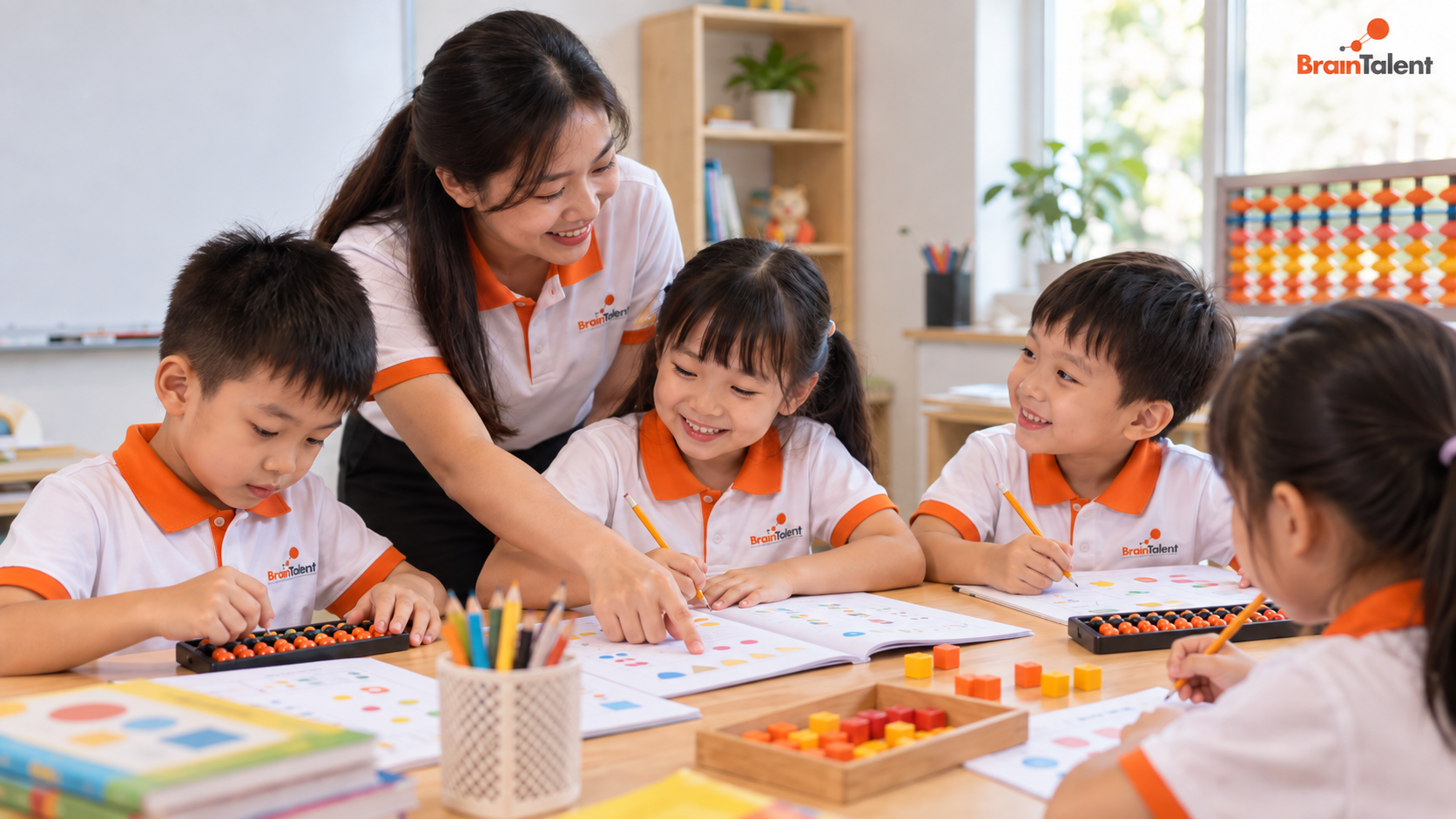 Cách ôn thi giữa kì 1 Toán lớp 1 hiệu quả giúp trẻ tự tin - Toán Trí Tuệ BrainTalent
