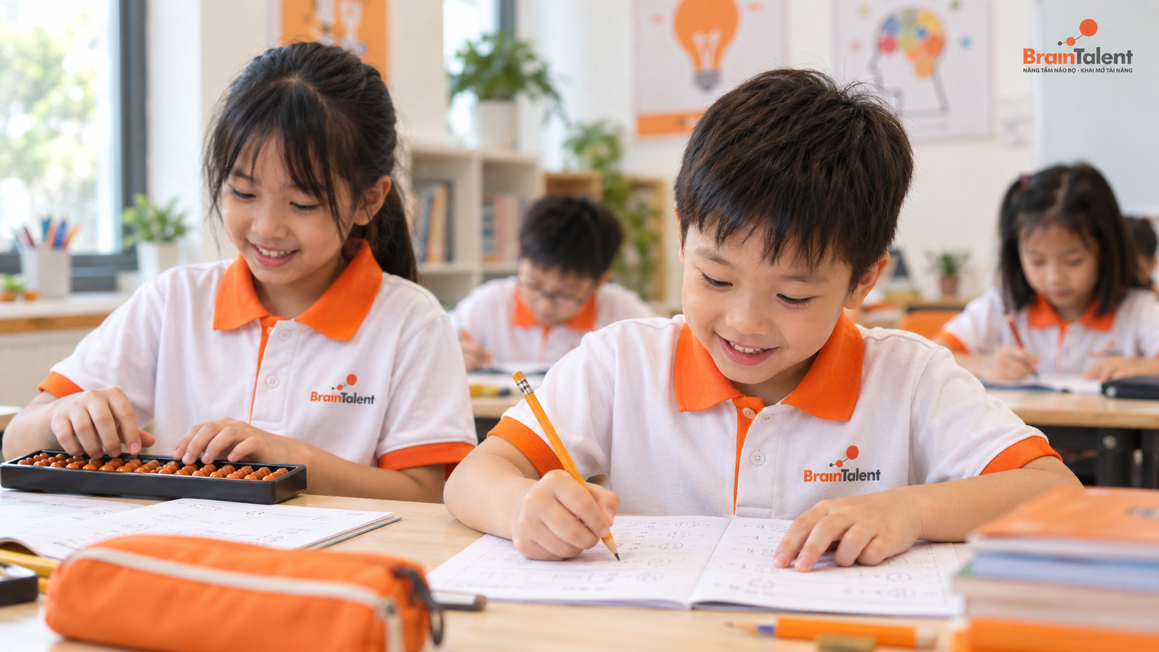 Phương pháp giúp trẻ lớp 2 nâng cao khả năng tư duy Toán học - Toán Trí Tuệ BrainTalent