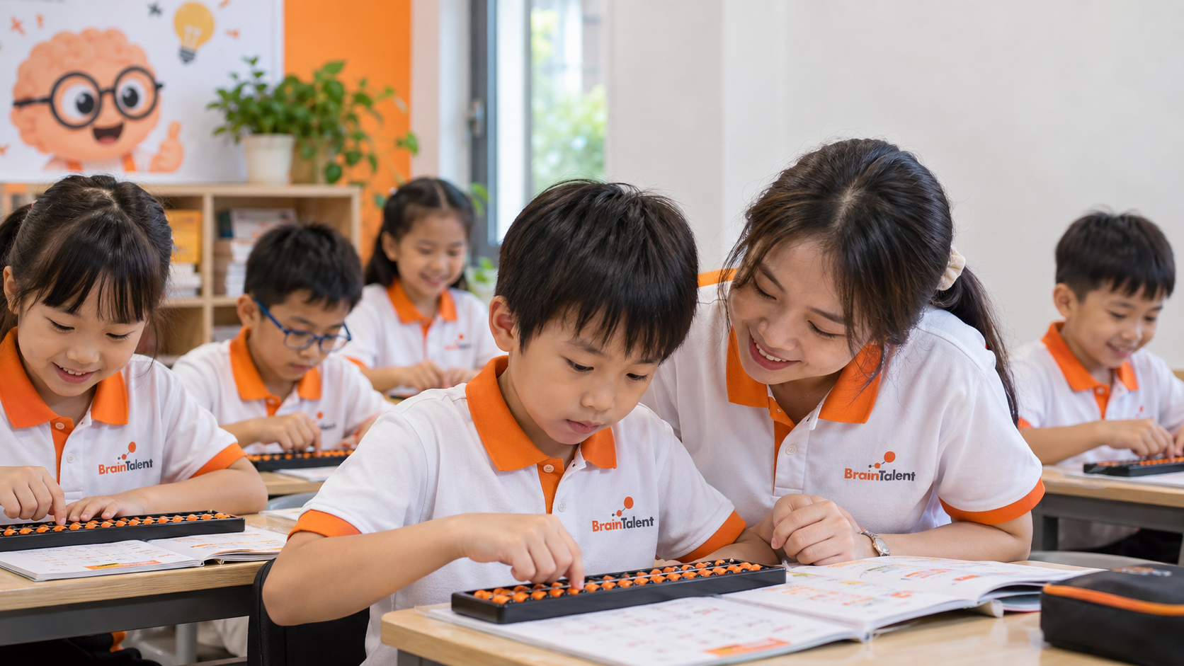 Phương pháp Toán trí tuệ BrainTalent giúp trẻ chậm tiếp thu phát triển tư duy toàn diện - Toán Trí Tuệ BrainTalent